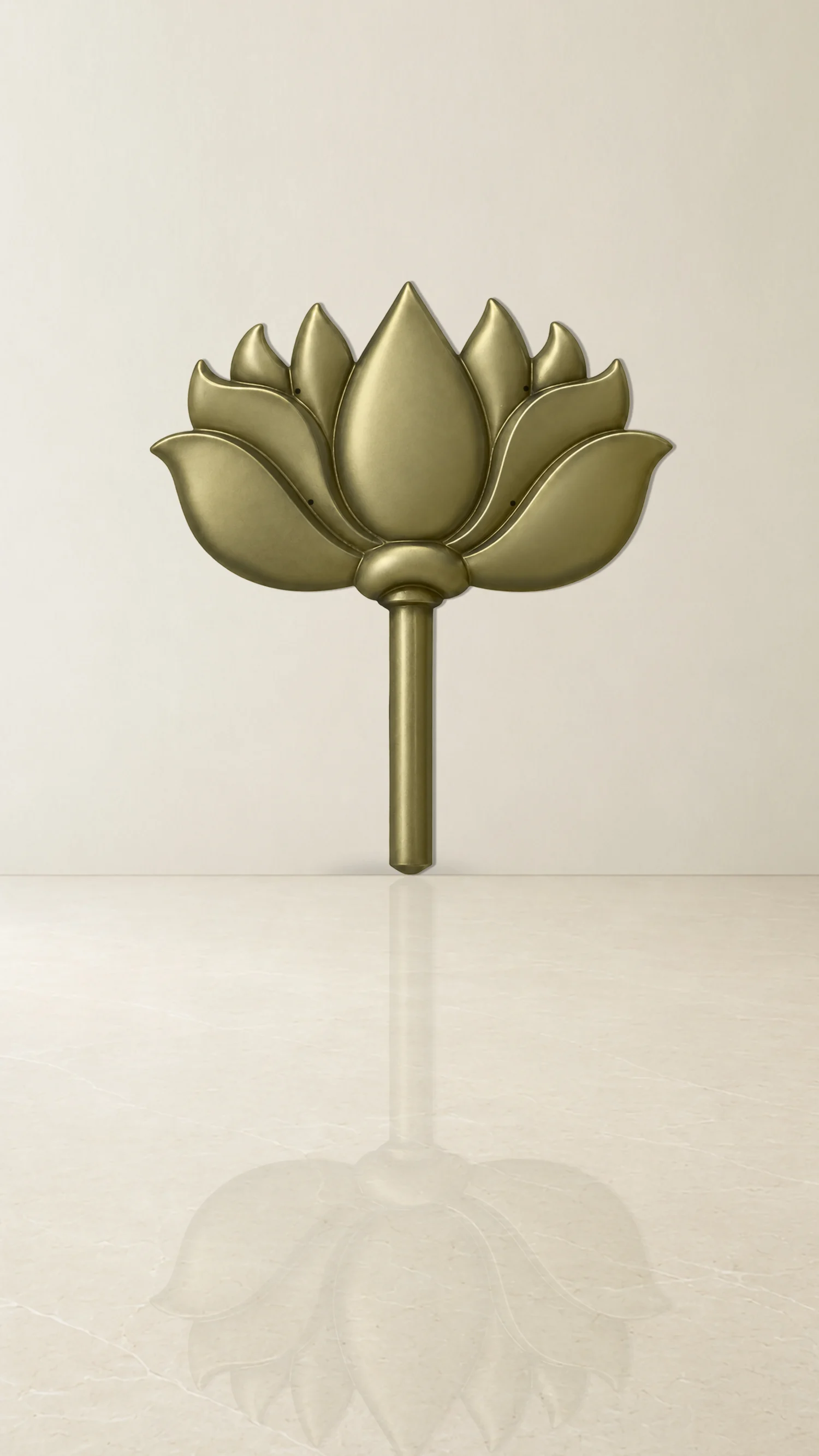 Lotus Leaf Brass Accessory