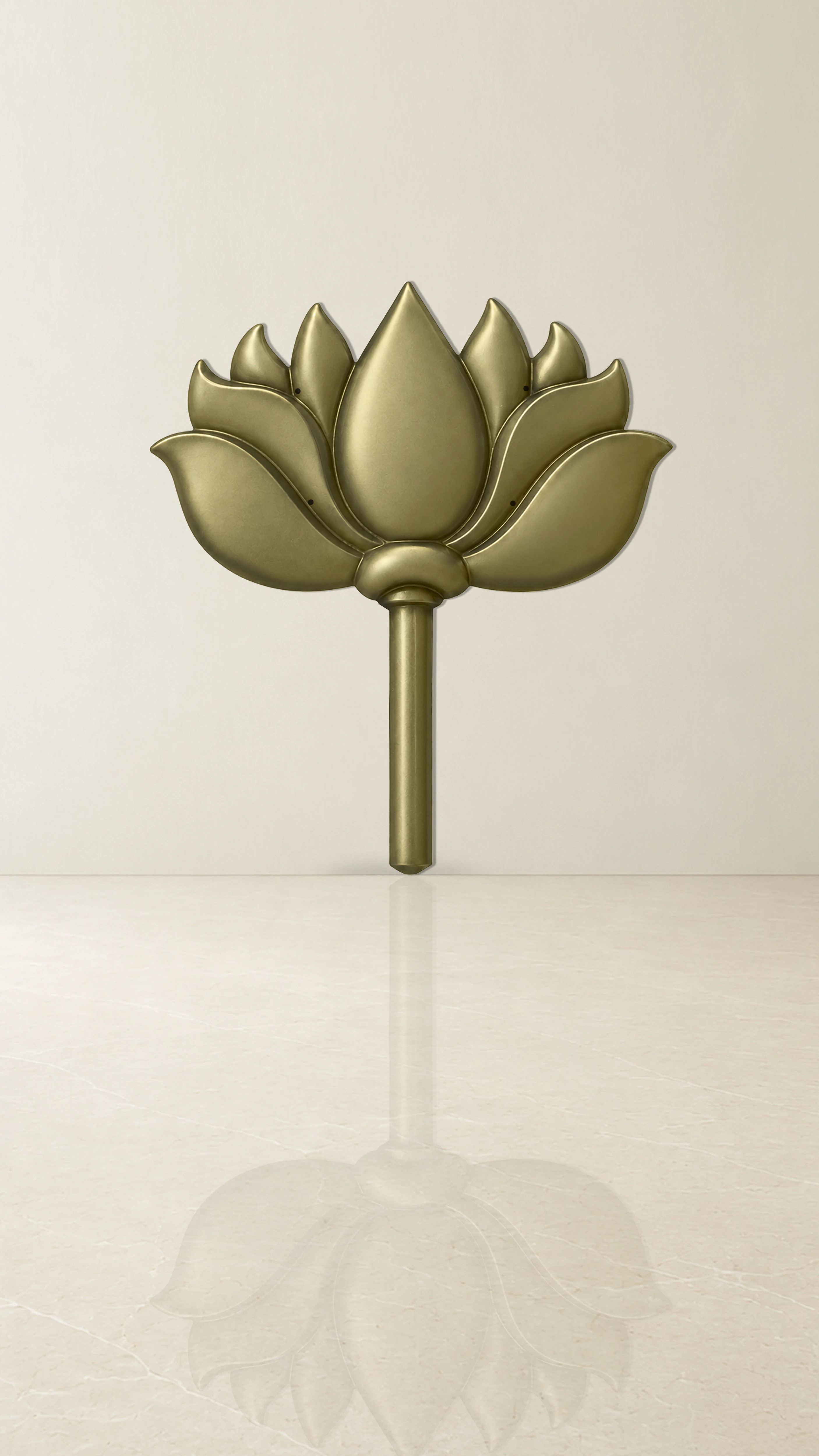 Lotus Leaf Brass Accessory