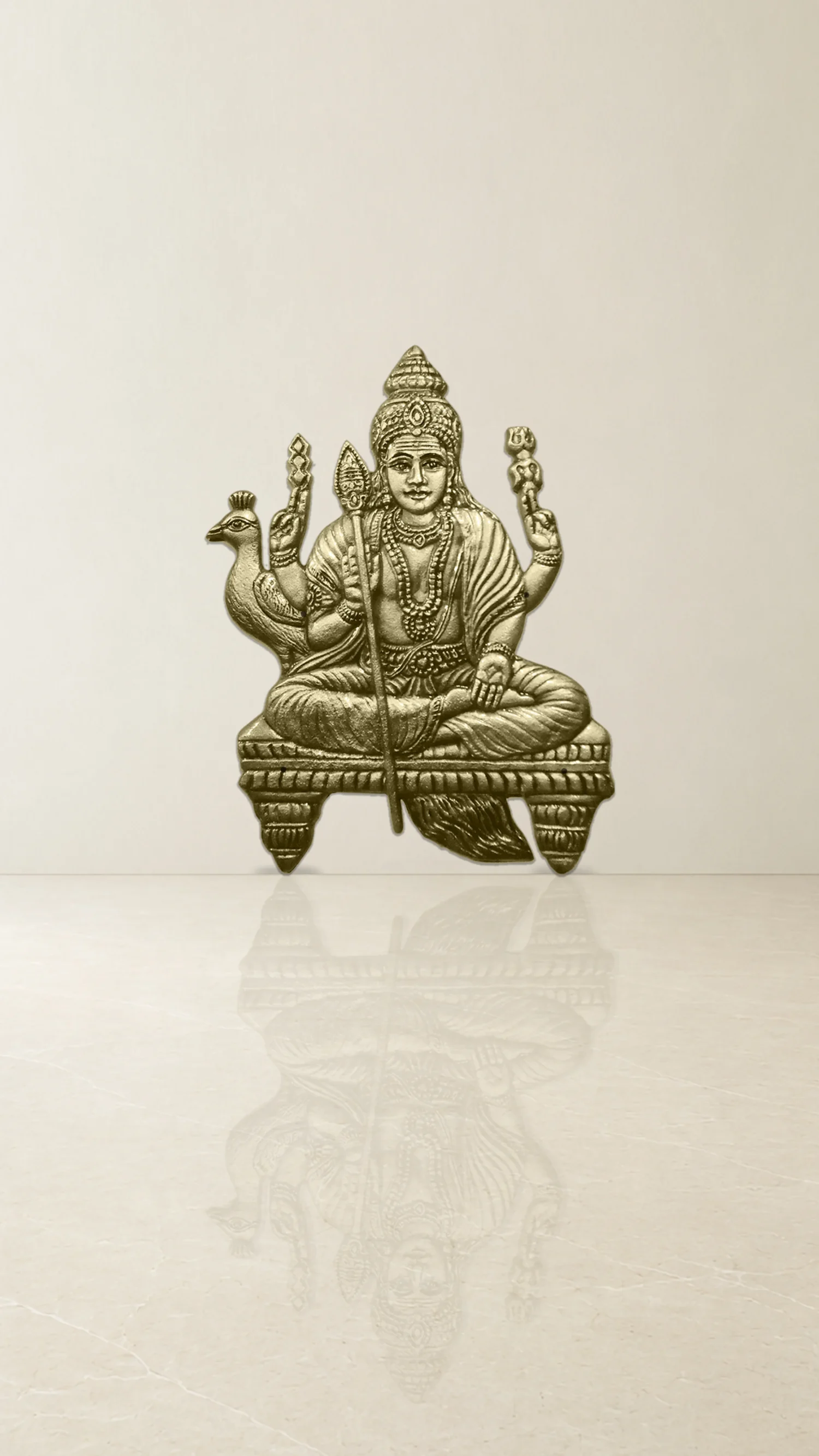 Subramanyeswara Swamy Brass Accessory - Grill Type