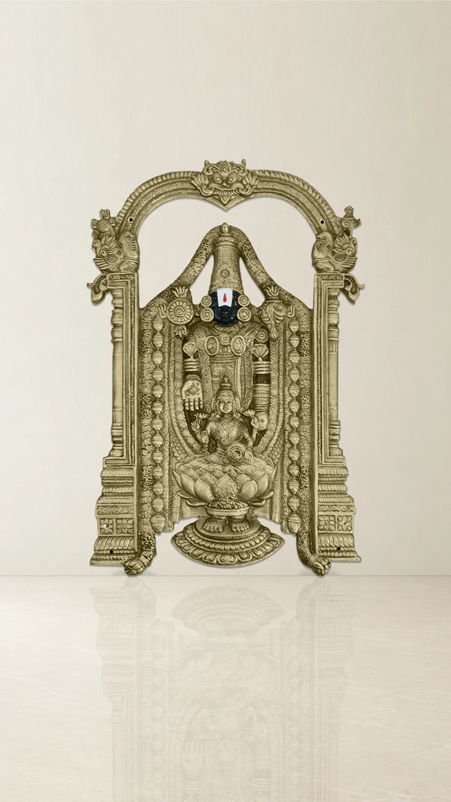 Lord Balaji Brass Idol Accessory