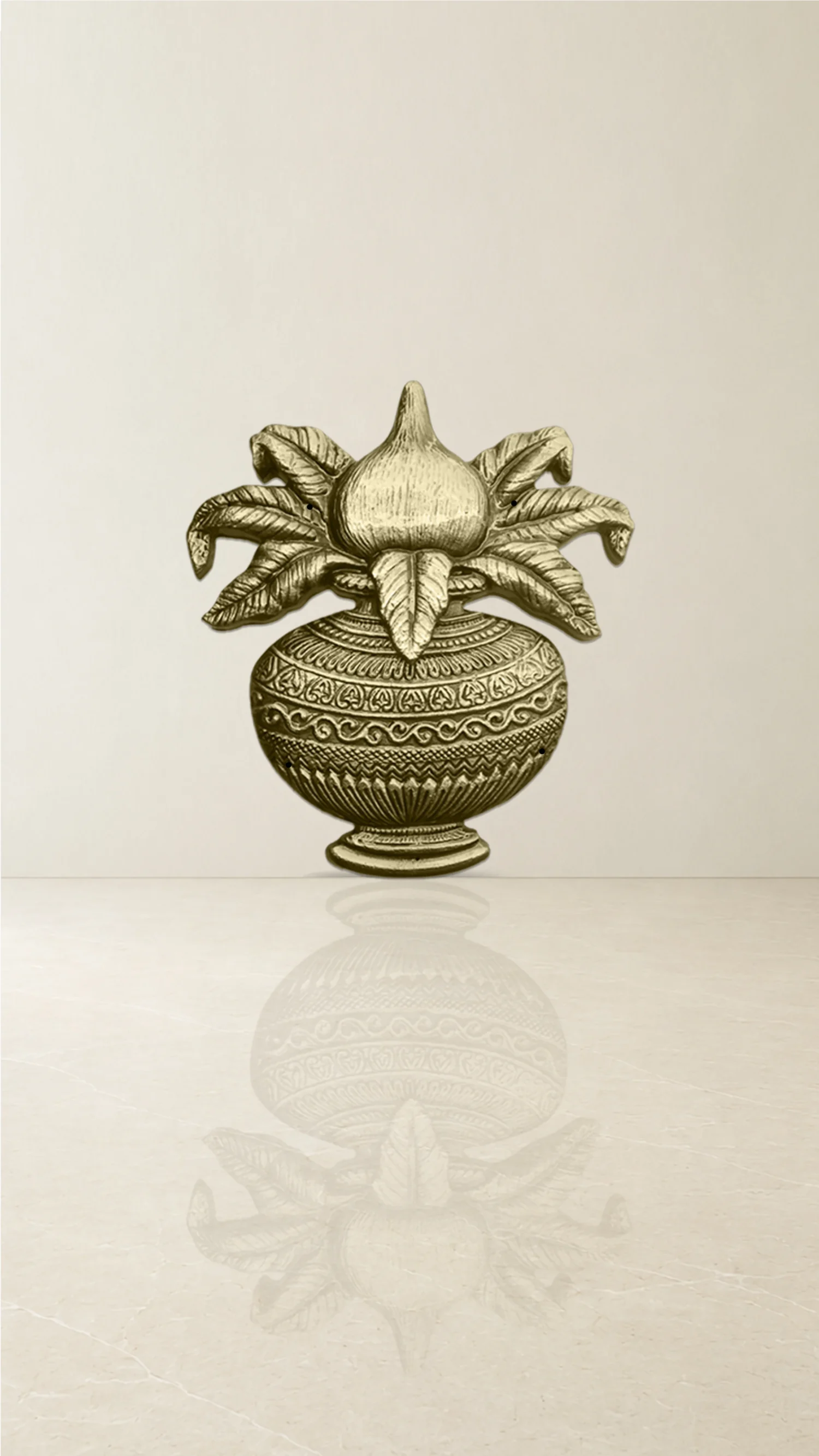 Minimal Kalasam Brass Accessory