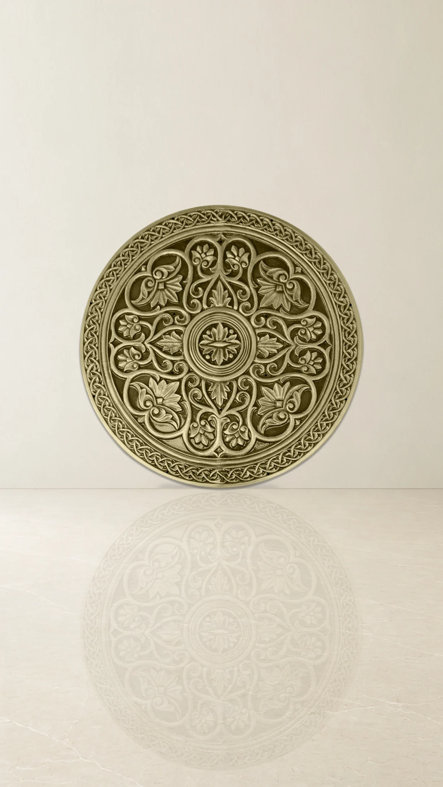 Classical Brass Round Accessory