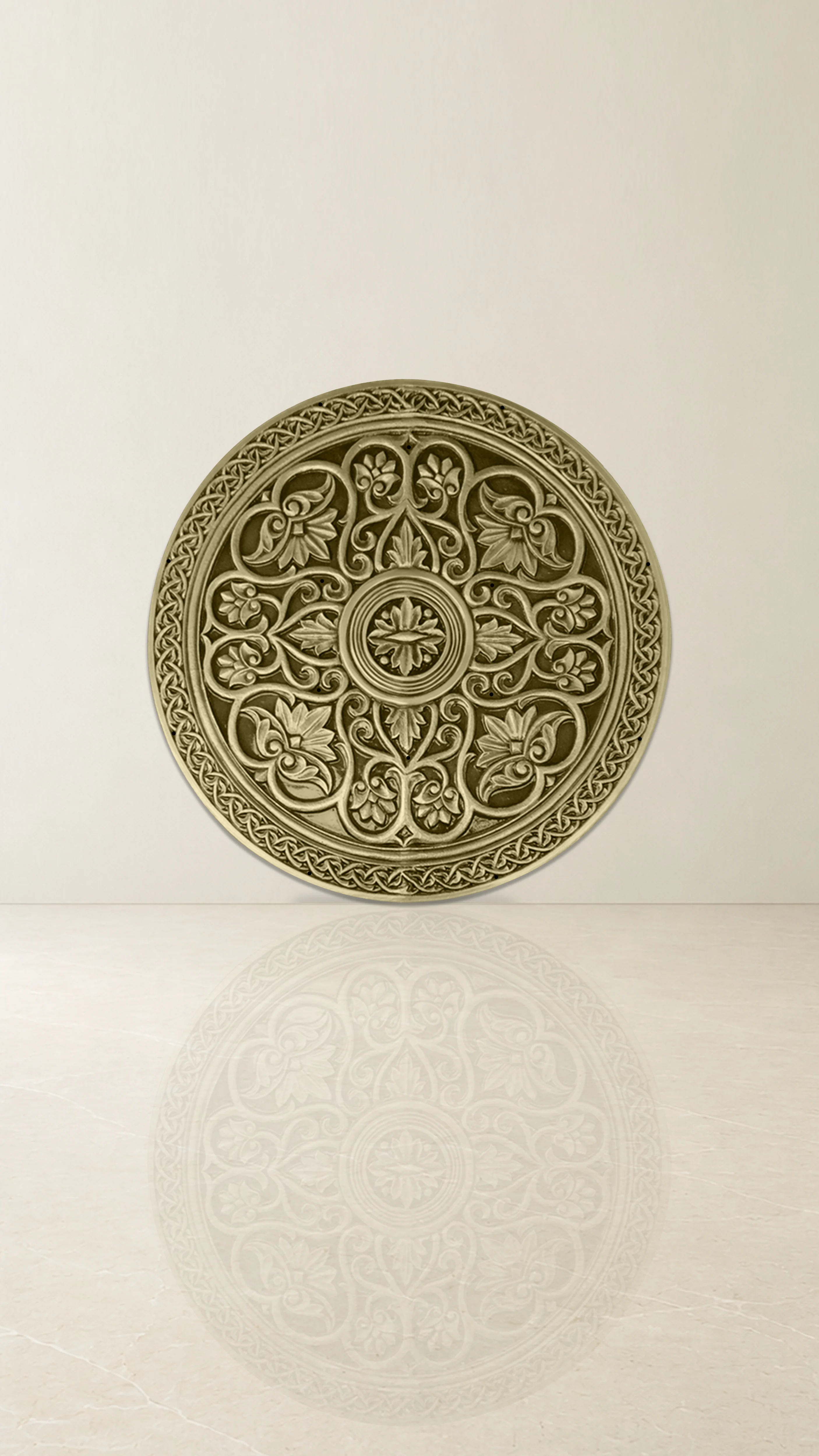 Classical Brass Round Accessory