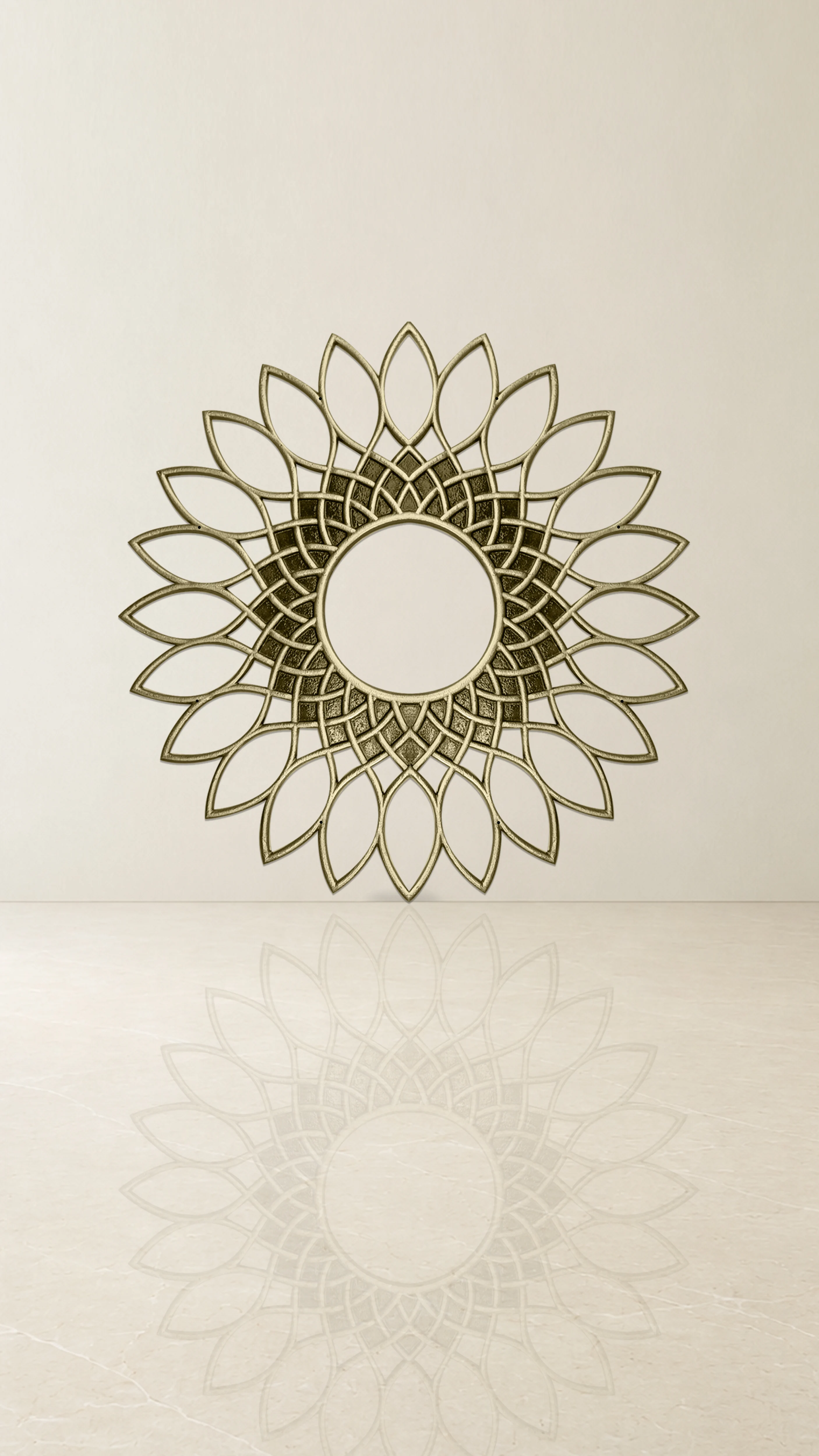 Classical Brass Round Accessory